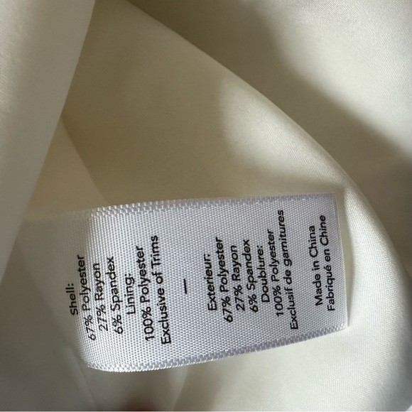 Mabel Imitation Pearl Trim Mini Dress In White Size 2 - Picture 7 of 8